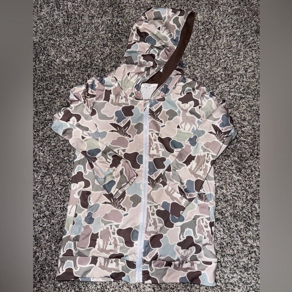 Camo SoftStyle Zip up
